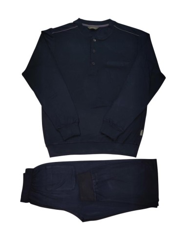 JAMAS PIGIAMA UOMO SERAFINO MANICA LUNGA E...