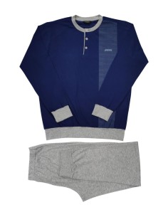 JAMAS PIGIAMA UOMO SERAFINO MANICA LUNGA E PANTALONE LUNGO