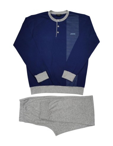 JAMAS PIGIAMA UOMO SERAFINO MANICA LUNGA E...