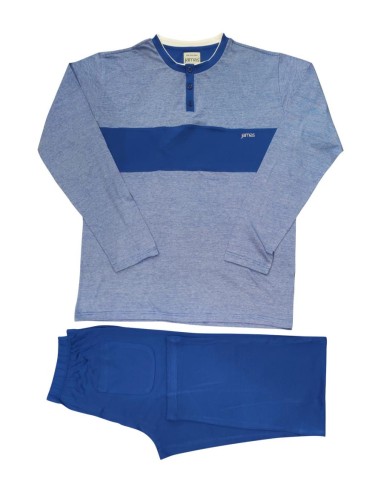 JAMAS PIGIAMA UOMO SERAFINO MANICA LUNGA E...