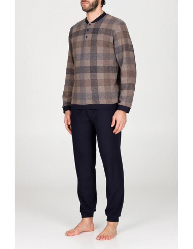 JULIPET PIGIAMA UOMO SERAFINO MANICA LUNGA E...