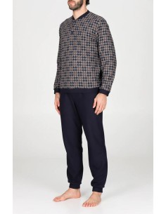 JULIPET PIGIAMA UOMO SERAFINO MANICA LUNGA E PANTALONE...