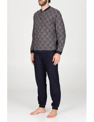 JULIPET PIGIAMA UOMO SERAFINO MANICA LUNGA E...