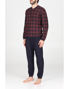 JULIPET PIGIAMA UOMO SERAFINO MANICA LUNGA E PANTALONE...