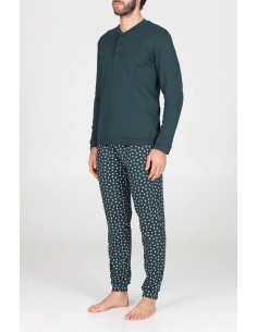 JULIPET PIGIAMA UOMO SERAFINO MANICA LUNGA E PANTALONE...