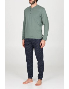 JULIPET PIGIAMA UOMO SERAFINO MANICA LUNGA E PANTALONE...