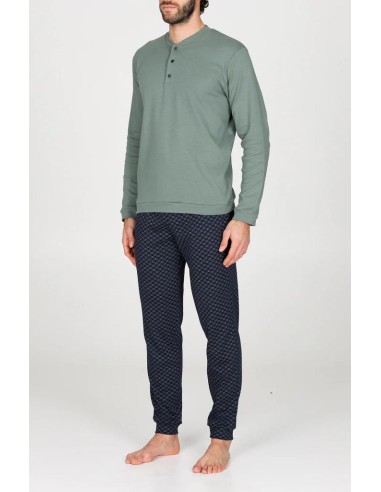 JULIPET PIGIAMA UOMO SERAFINO MANICA LUNGA E...