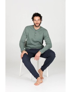 JULIPET PIGIAMA UOMO SERAFINO MANICA LUNGA E PANTALONE... 2