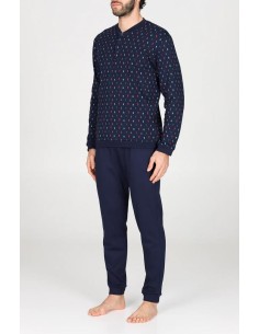 JULIPET PIGIAMA UOMO SERAFINO MANICA LUNGA E PANTALONE...