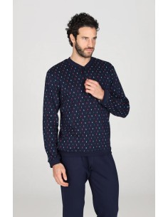 JULIPET PIGIAMA UOMO SERAFINO MANICA LUNGA E PANTALONE... 2