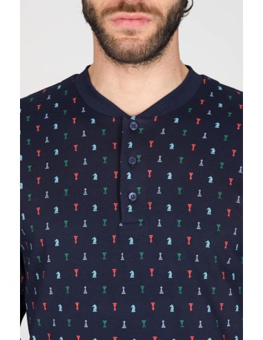 JULIPET PIGIAMA UOMO SERAFINO MANICA LUNGA E...