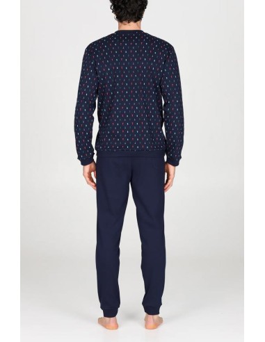 JULIPET PIGIAMA UOMO SERAFINO MANICA LUNGA E...