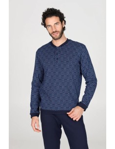 JULIPET PIGIAMA UOMO SERAFINO MANICA LUNGA E PANTALONE... 2