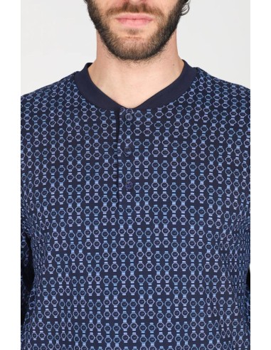 JULIPET PIGIAMA UOMO SERAFINO MANICA LUNGA E...