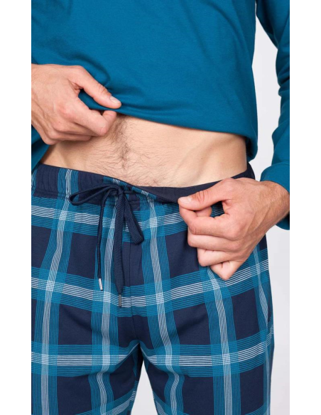 JULIPET PIGIAMA UOMO GIROCOLLO MANICA LUNGA E PANTALONE LUNGO - FERLA