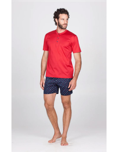 JULIPET PIGIAMA UOMO SERAFINO MANICA CORTA E...