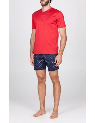 JULIPET PIGIAMA UOMO SERAFINO MANICA CORTA E...