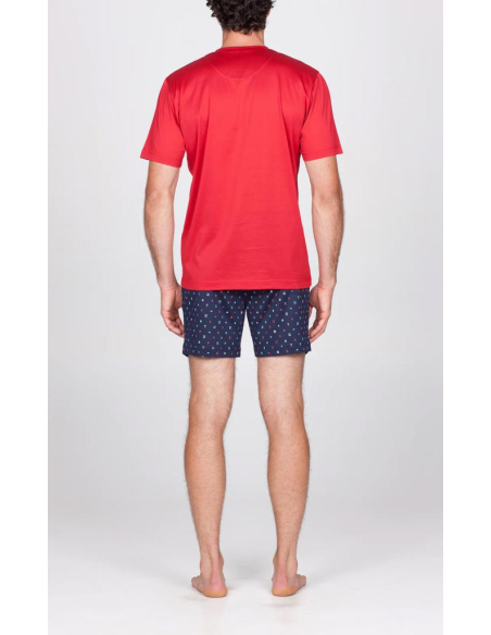 JULIPET PIGIAMA UOMO SERAFINO MANICA CORTA E PANTALONCINO - FASSBERG