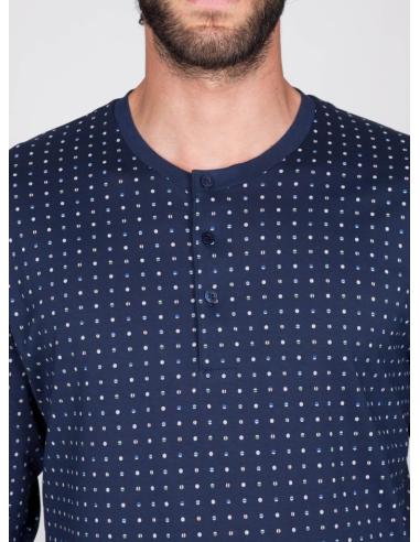 JULIPET PIGIAMA UOMO SERAFINO MANICA LUNGA E...