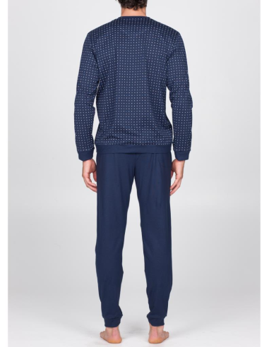 JULIPET PIGIAMA UOMO SERAFINO MANICA LUNGA E...