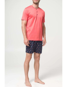 JULIPET PIGIAMA UOMO SERAFINO MEZZA MANICA E PANTALONE...