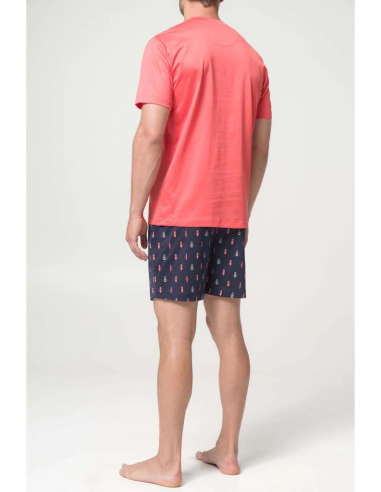 JULIPET PIGIAMA UOMO SERAFINO MEZZA MANICA E...