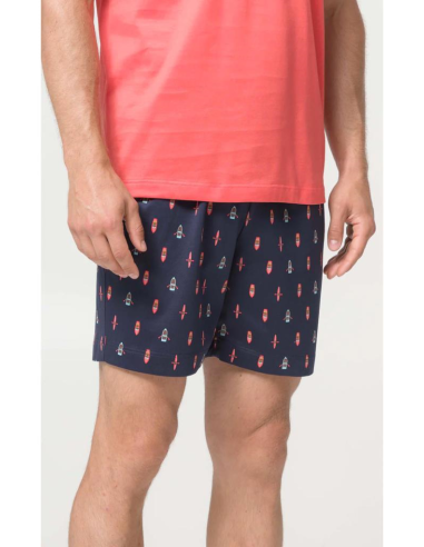 JULIPET PIGIAMA UOMO SERAFINO MEZZA MANICA E...