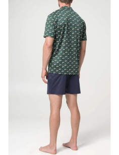 JULIPET PIGIAMA UOMO APERTO MEZZA MANICA E PANTALONE... 2