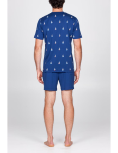 JULIPET PIGIAMA UOMO A SERAFINO MANICA CORTA E PANTALONE... 2