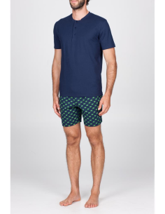 JULIPET PIGIAMA UOMO A SERAFINO MANICA CORTA E PANTALONE...