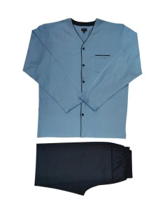 JULIPET PIGIAMA UOMO APERTO MANICA LUNGA E PANTALONE LUNGO