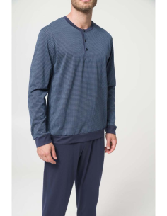 JULIPET PIGIAMA UOMO SERAFINO MANICA LUNGA E PANTALONE... 2