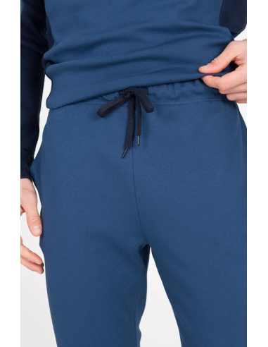 JULIPET PIGIAMA UOMO GIROCOLLO MANICA LUNGA E...