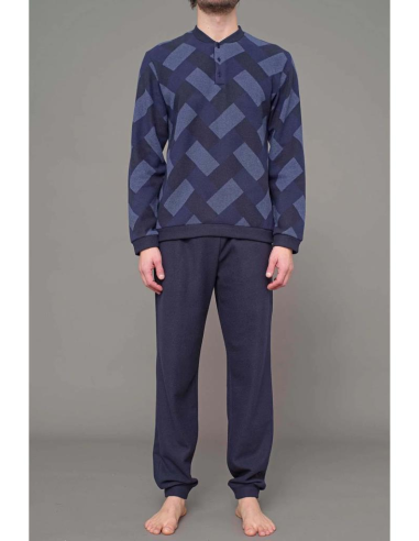 JULIPET PIGIAMA UOMO SERAFINO MANICA LUNGA E...