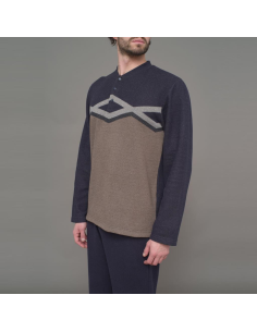 JULIPET PIGIAMA UOMO SERAFINO MANICA LUNGA E PANTALONE... 2