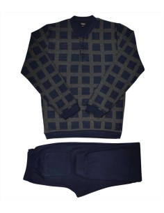 JULIPET PIGIAMA UOMO SERAFINO MANICA LUNGA E PANTALONE LUNGO