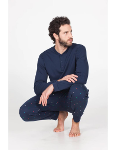 JULIPET PIGIAMA UOMO SERAFINO MANICA LUNGA E PANTALONE...