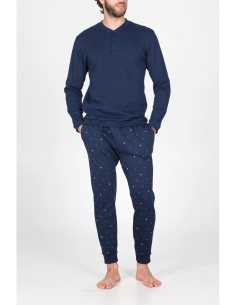 JULIPET PIGIAMA UOMO SERAFINO MANICA LUNGA E PANTALONE... 2