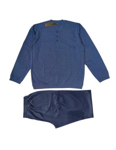 JULIPET PIGIAMA UOMO SERAFINO MANICA LUNGA E PANTALONE LUNGO