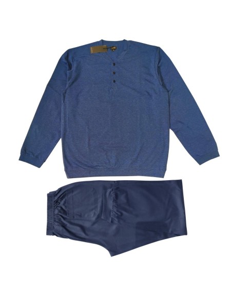 JULIPET PIGIAMA UOMO SERAFINO MANICA LUNGA E PANTALONE LUNGO