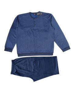 JULIPET PIGIAMA UOMO SERAFINO MANICA LUNGA E PANTALONE LUNGO