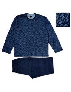 JULIPET PIGIAMA UOMO SERAFINO MANICA LUNGA E PANTALONE LUNGO