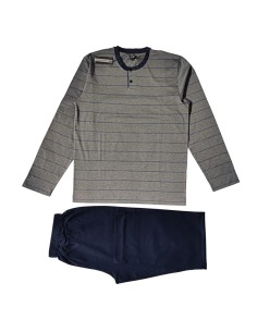 JULIPET PIGIAMA UOMO SERAFINO MANICA LUNGA E PANTALONE LUNGO