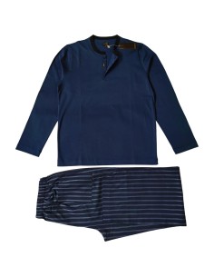 JULIPET PIGIAMA UOMO SERAFINO MANICA LUNGA E PANTALONE LUNGO