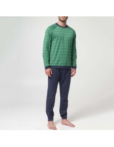 JULIPET PIGIAMA UOMO GIROCOLLO MANICHE LUNGHE E PANTALONE...