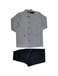 JULIPET PIGIAMA UOMO APERTO MANICA LUNGA E PANTALONE...