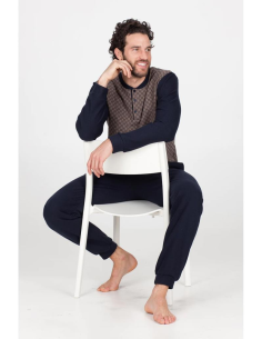 JULIPET PIGIAMA UOMO SERAFINO MANICA LUNGA E PANTALONE...