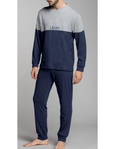LIU JO PIGIAMA UOMO GIROCOLLO MANICA LUNGA E PANTALONE... 2