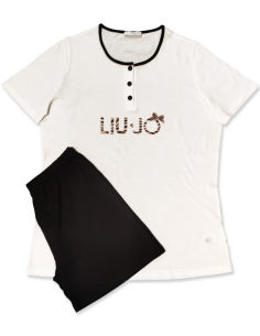 LIU JO PIGIAMA DONNA SERAFINO MEZZA MANICA E PANTALONCINO...