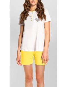 LIU JO PIGIAMA DONNA SERAFINO MEZZA MANICA E PANTALONE... 2